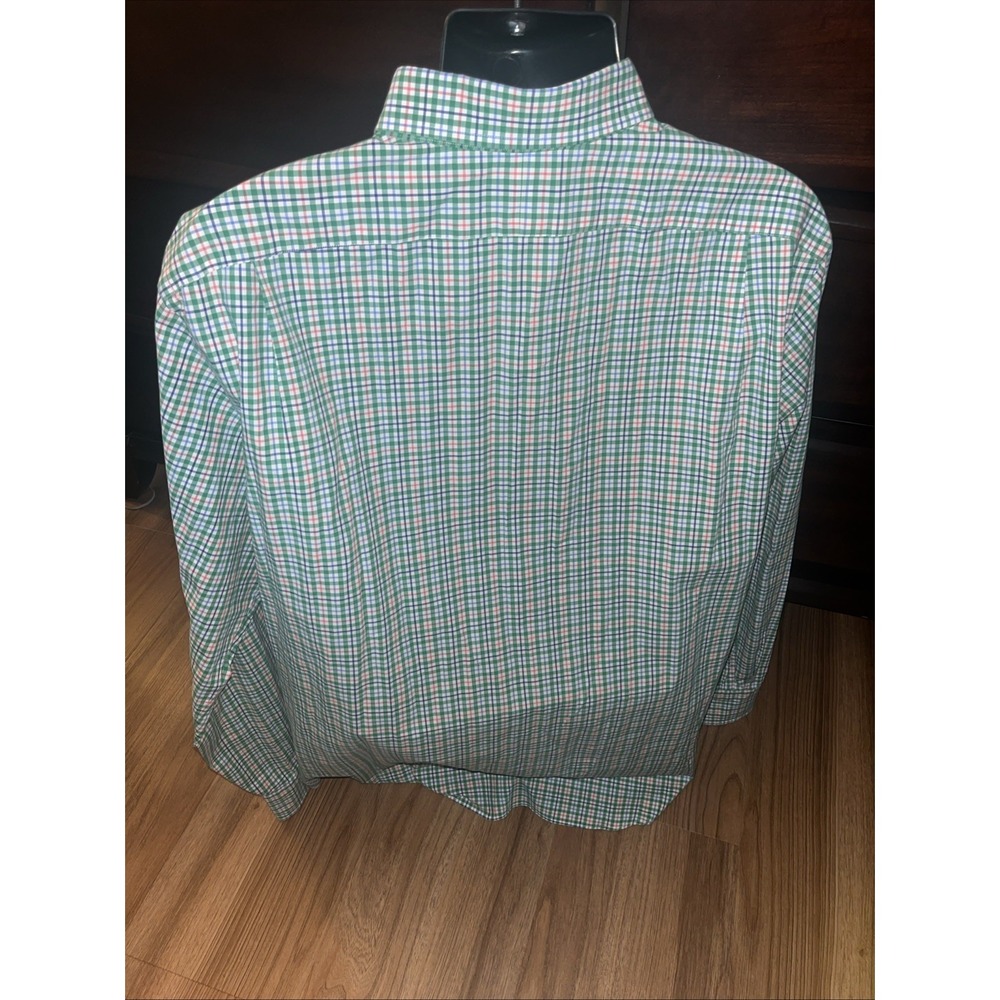 Polo Ralph Lauren Shirt Mens Sz XXL Multicolor Plaid Classic Fit L/S Button Up - Picture 4 of 6